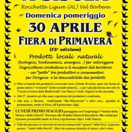 Fiera di Primavera a Rocchetta Ligure!
